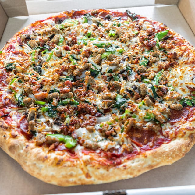 AJ's Special Pizza.