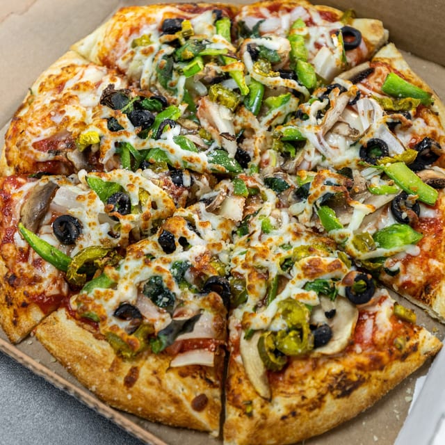 Veggie Delight Pizza.