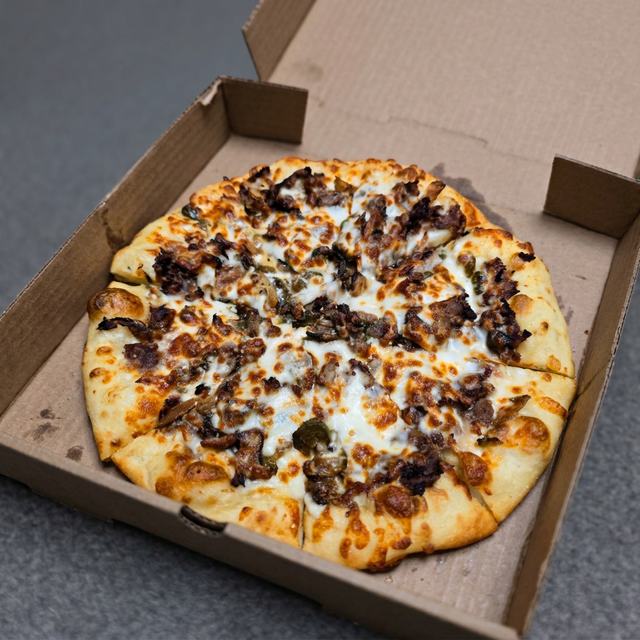 Philly Chicken Pizza.