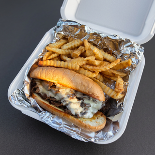 Philly Steak & Cheese With Fries